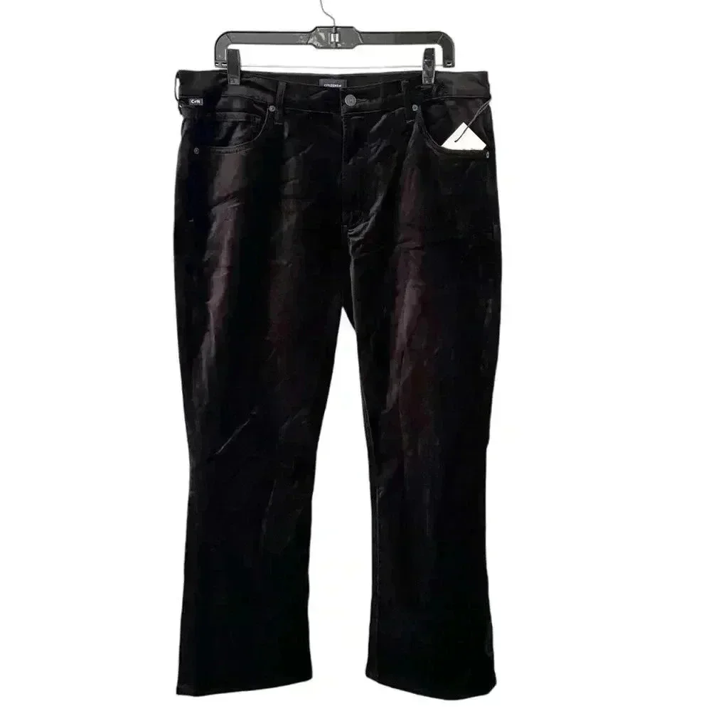 NWT Citizens Isola Cropped Boot Cut Velvet Jeans size 32 - Picture 3 of 10